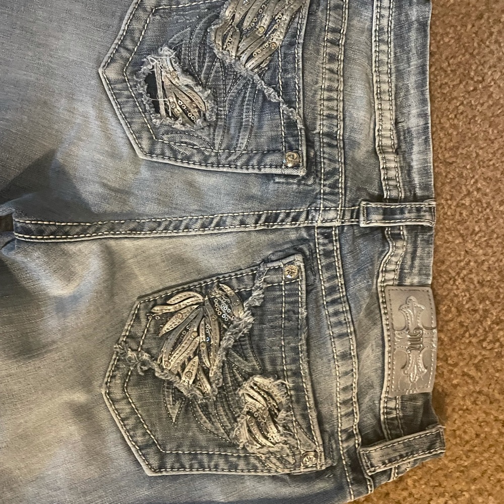 Miss me jeans size 28 mid rise easy boot